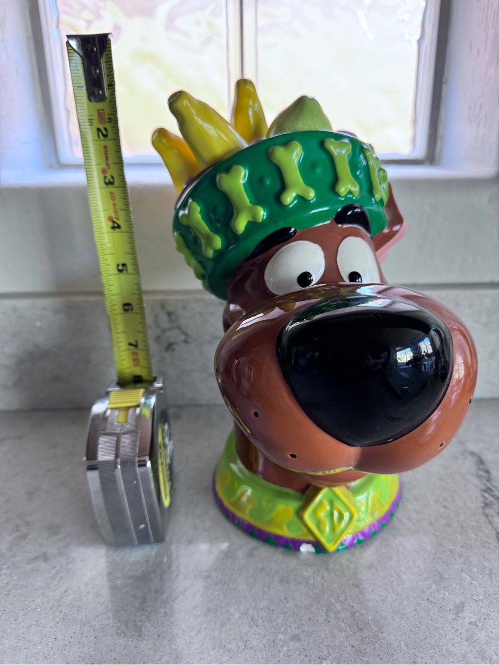 Vintage Scooby-Doo Cookie Jar- see small damage on picture - Picture 9 of 9